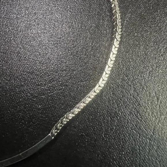 VTG Monet silver tone choker bar necklace - Picture 5 of 6